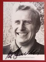 Klaus Sonnenschein 1935-2019 Autogramm Fotopostkarte 10x15cm