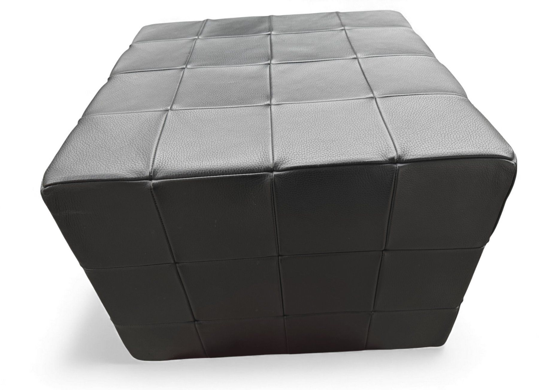 De Sede Hocker: De Sede DS-9087 // Pouf Hocker // Leder schwarz – Gebraucht aus Schinznach-Dorf von mix 8