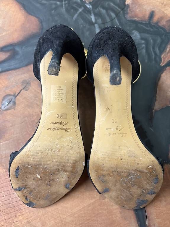 Scarpe da donna: Stiletto Sandal Schuhe Grosse 38 – Usato da Affoltern am Albis venduto da wysiwyg99 2