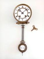 Lenzkirch Pendel Uhr Antik Schwarzwald Vintage 7765 Wanduhr