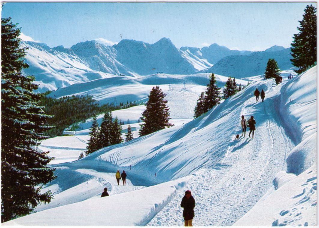 Cartoline postali: Arosa - Arlenwaldstrasse – Usato da Binningen venduto da Mountainrider