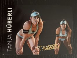 Tanja Hüberli Autogrammkarte - Beachvolleyball Star!
