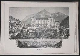 Aigle  Holzstich