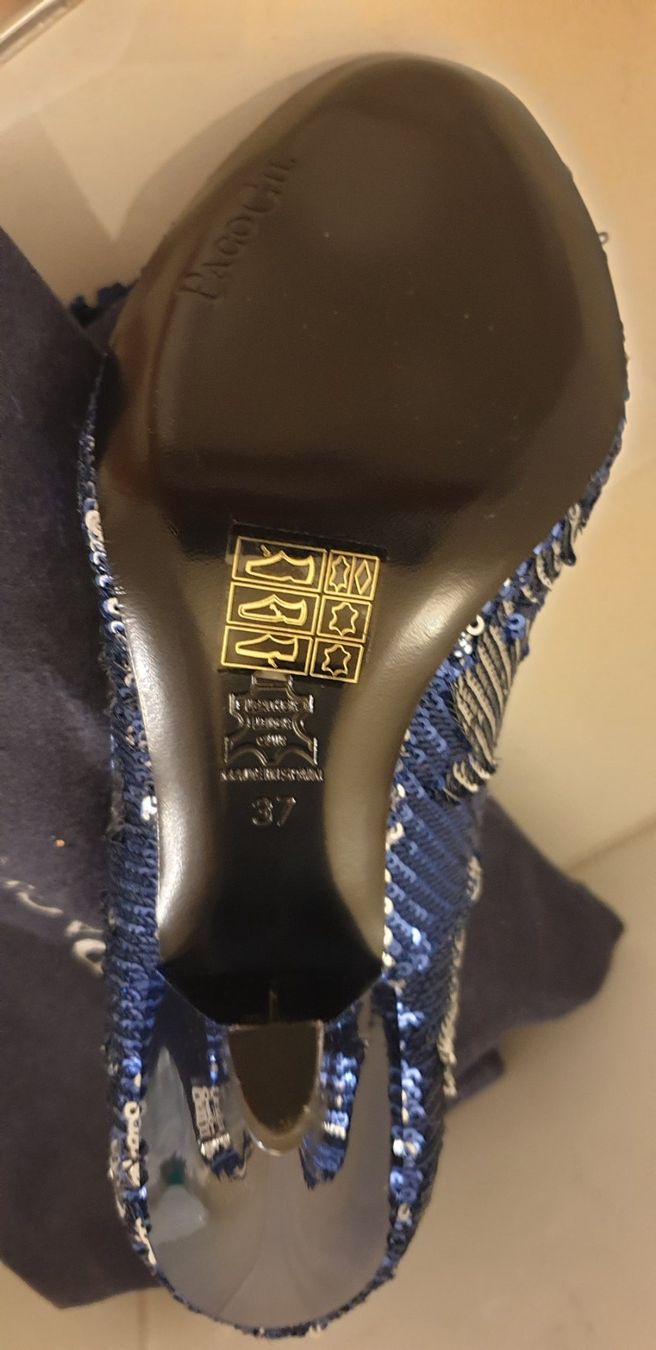 Scarpe da donna: Schuhe NEU Paco Gil mit Pailleten Gr.37 – Nuovo e nell'imballaggio originale da Wettswil venduto da the_jr6l 3