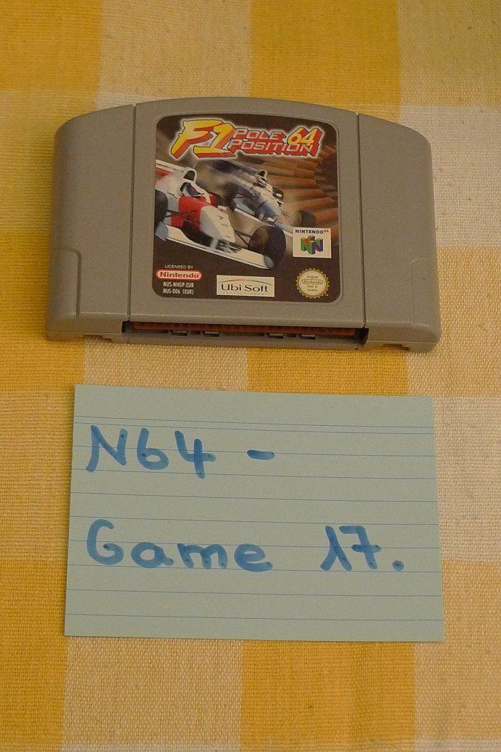 Giochi: N64-Game 17. – Usato da Bern venduto da bn1640