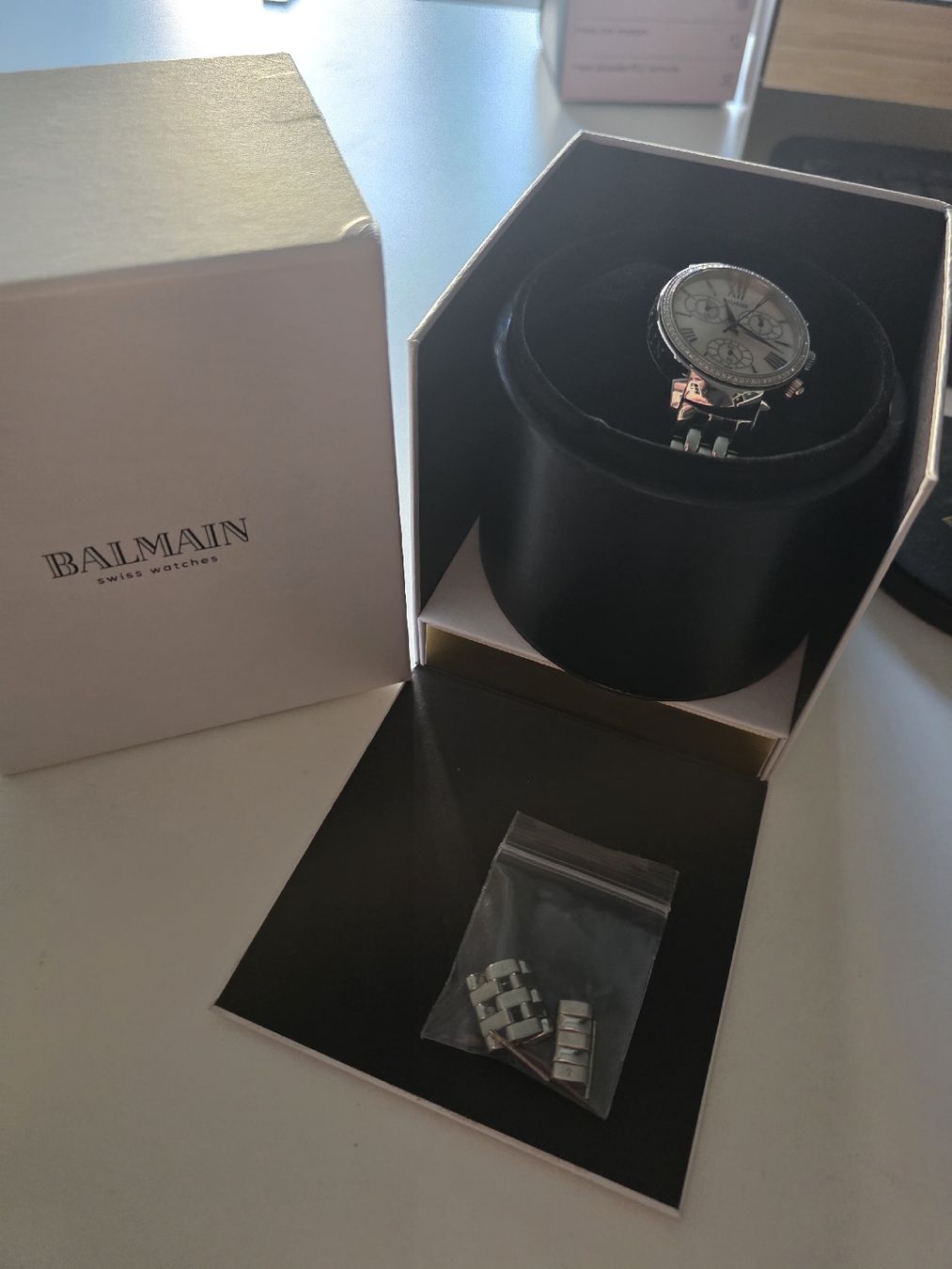 Balmain Orologi: Balmain Uhr / 0.38carat Diamanten / Fullset – Nuovo (secondo la descrizione) da Biel/Bienne venduto da FaLy99