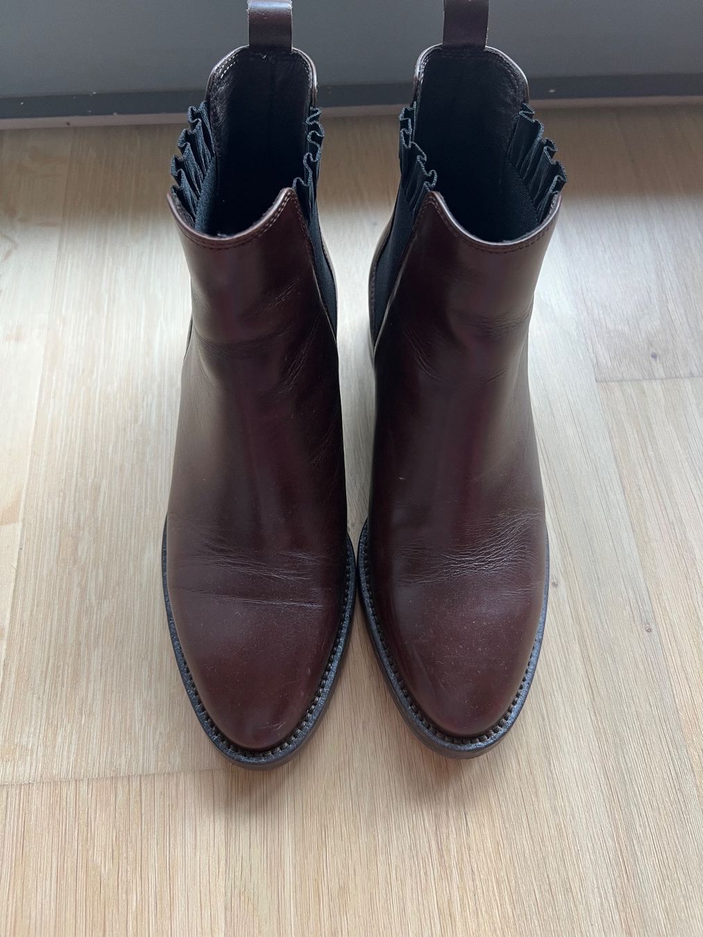 Scarpe da donna: Stiefeletten braun (Leder) – Usato da Dübendorf venduto da fadrinli
