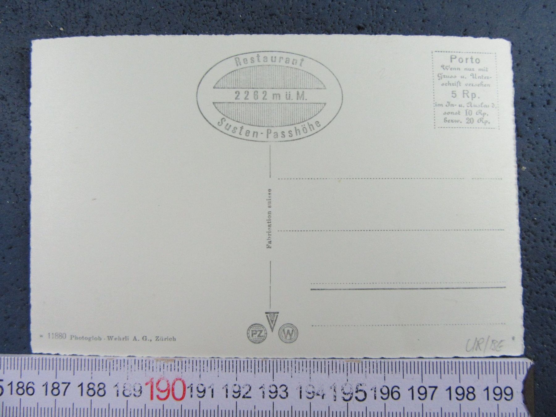Cartoline postali: SUSTENSTRASSE HIMMELSRANK 2 SAURER POSTAUTO OLDTIMER URI AK – Usato da Ettingen venduto da Hausi4711 1