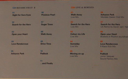 CD: M People – Bizarre Fruit – Usato da Luzern venduto da CONTENTI 4