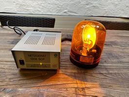 Bosch Rundumkennleuchte RE60-D mit Netzteil.