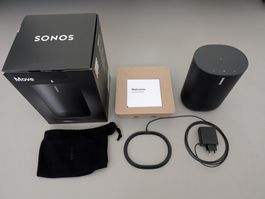 SONOS Move 1 inkl. Ladedock, Netzteil und Originalverpackung