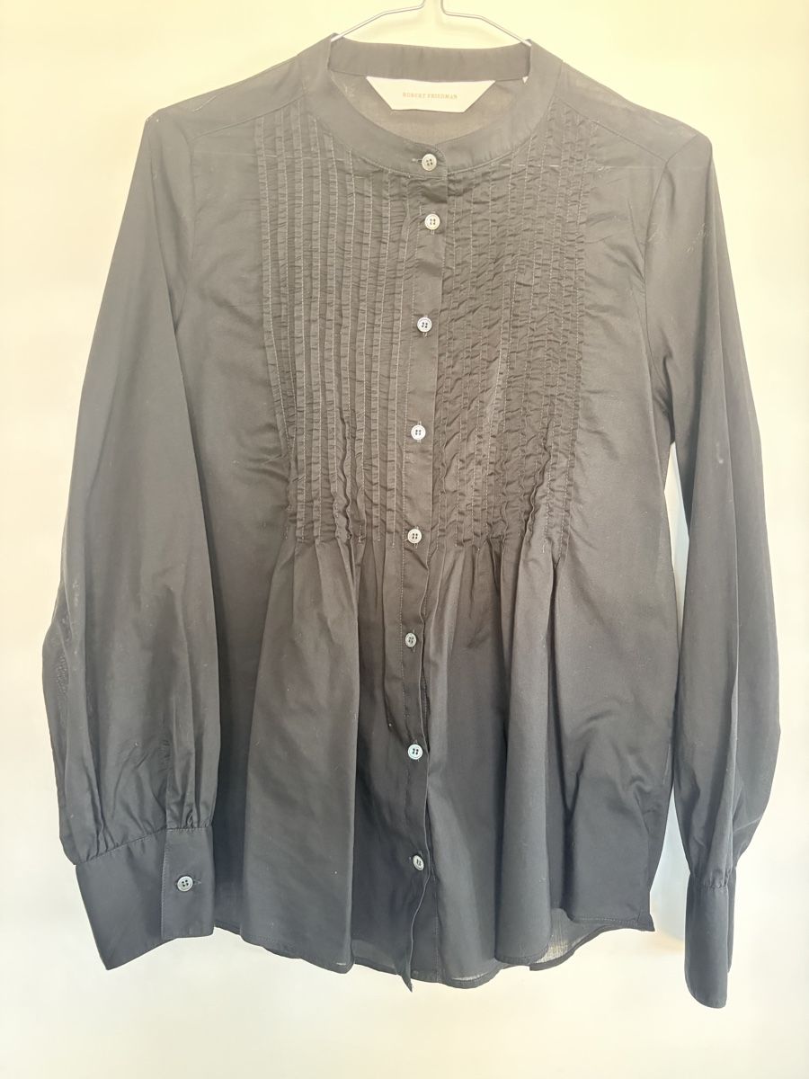 Robert Friedman Camicette: Blouse Robert Friedman black, XS – Nuovo (secondo la descrizione) da Zug venduto da MyraTho 1