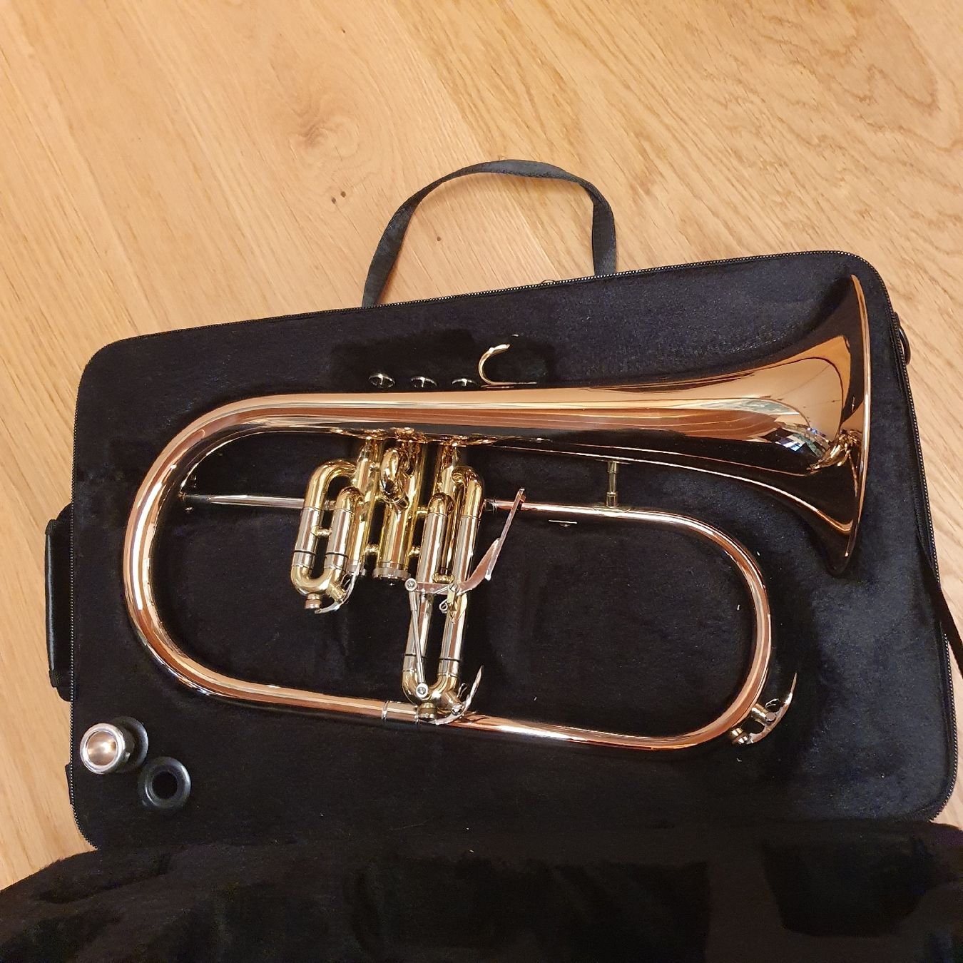 Strumenti musicali: Flügelhorn Monzani – Nuovo (secondo la descrizione) da Disentis/Mustér venduto da Ri170903