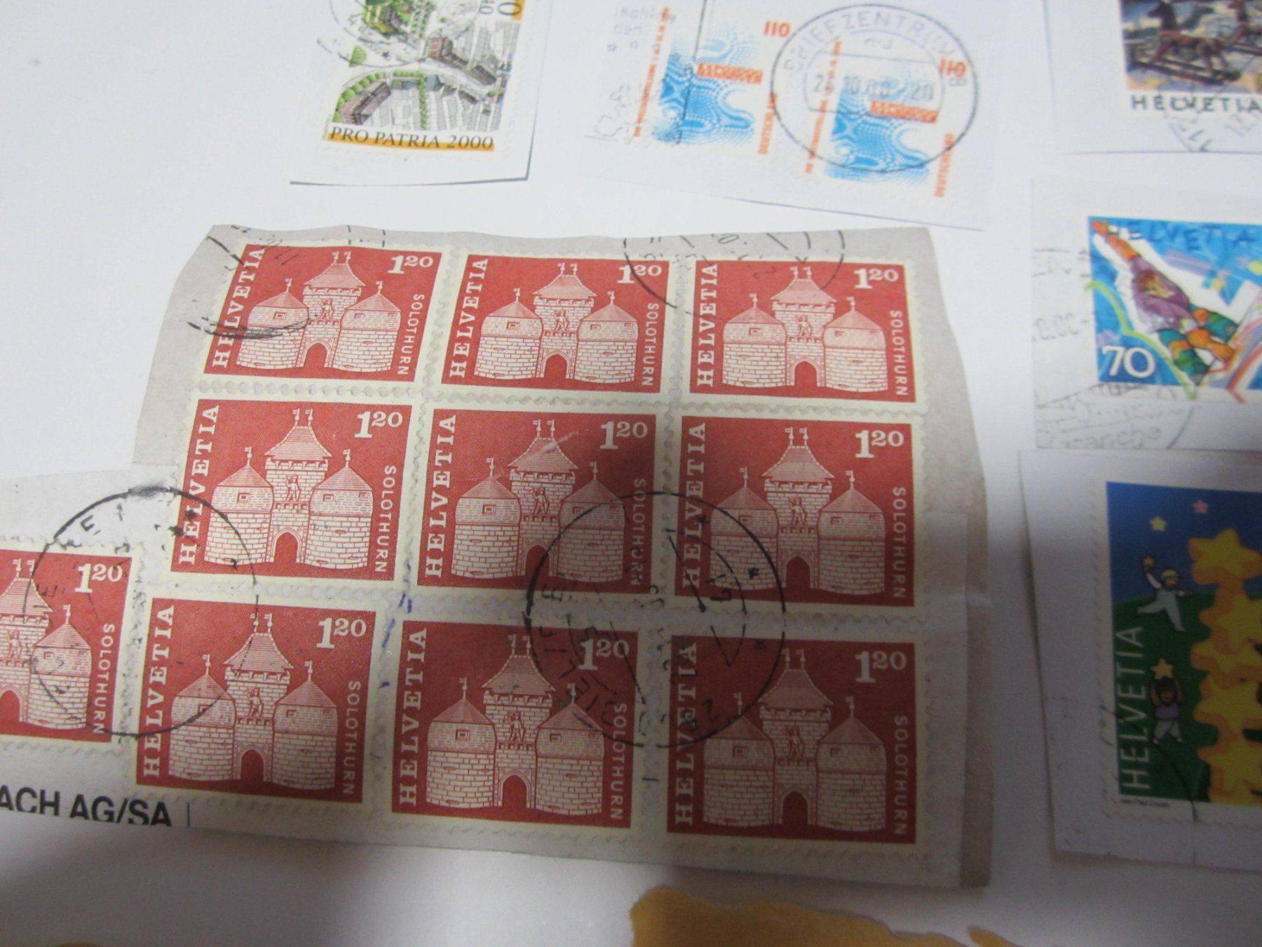 Tutti i francobolli: Timbres Suisse. – Nuovo (secondo la descrizione) da Tramelan venduto da Tors 4