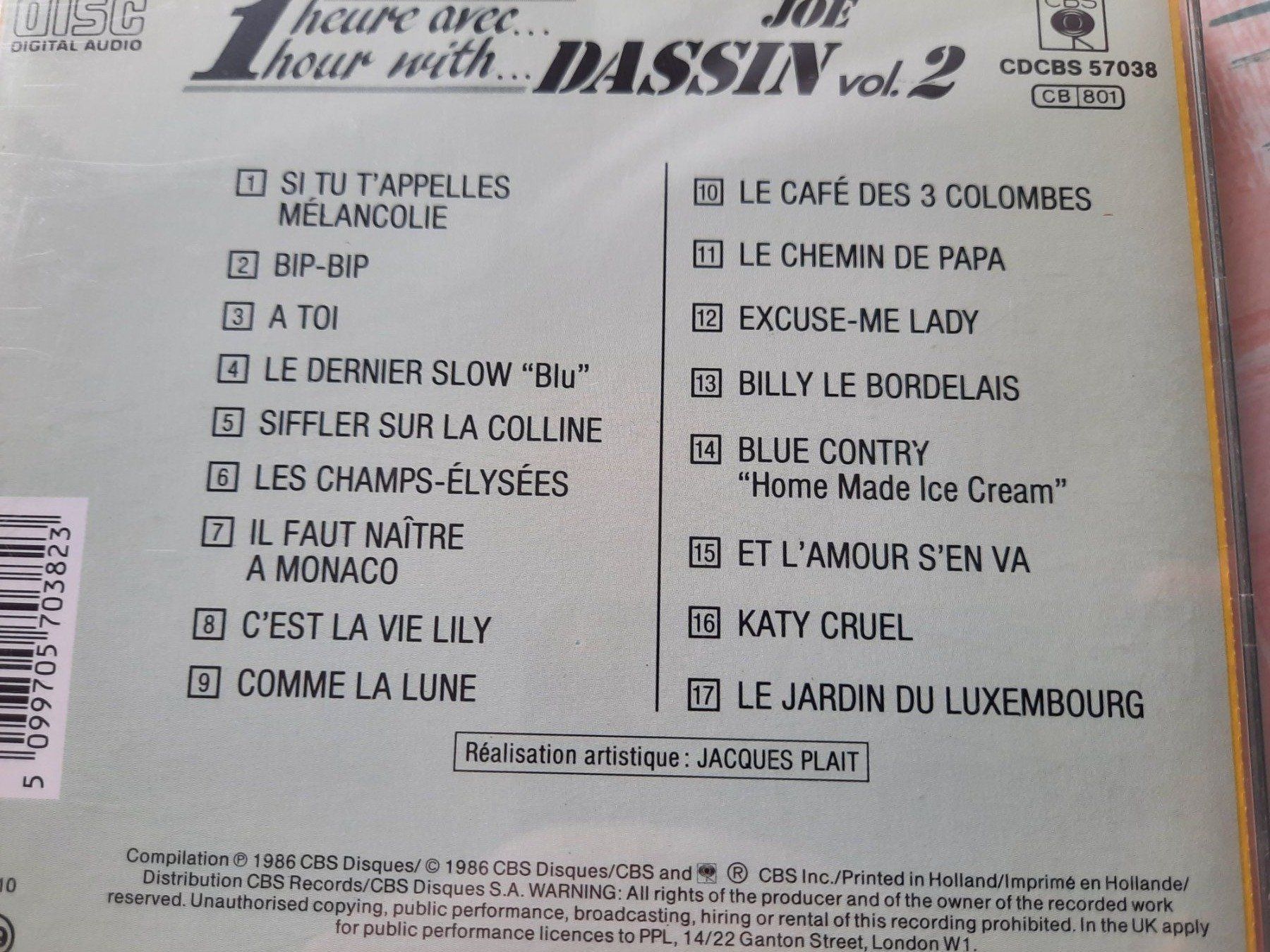 CD: CD Une heure avec Dassin volume 2 – Usato da Pully venduto da bro_n52j 2