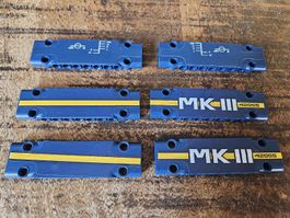 lego 15458 lot de 6 pièces Dark Blue Technic, Panel Plate