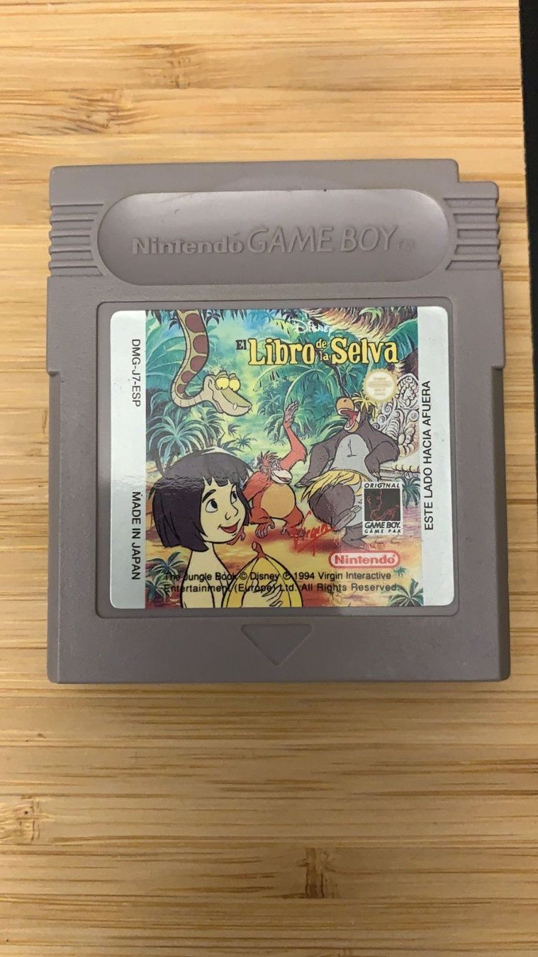 Spiele: Libro De La Selva (Junglebook) Gameboy – Gebraucht aus Gebenstorf von RetroFuture