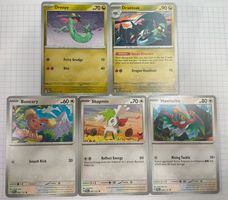 5x Pokémon Karten - PRE En - Prismatic Evolutions