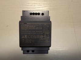 MEAN WELL R-60-24 Schaltnetzteil – 24 V DC / 2.5 A / 60 W