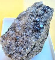 Mineralien Set mit Quarz, Rutil, Magnetit, Top Knopfrutil