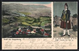 Guggisberg, Ortsansicht aus der Vogelsch