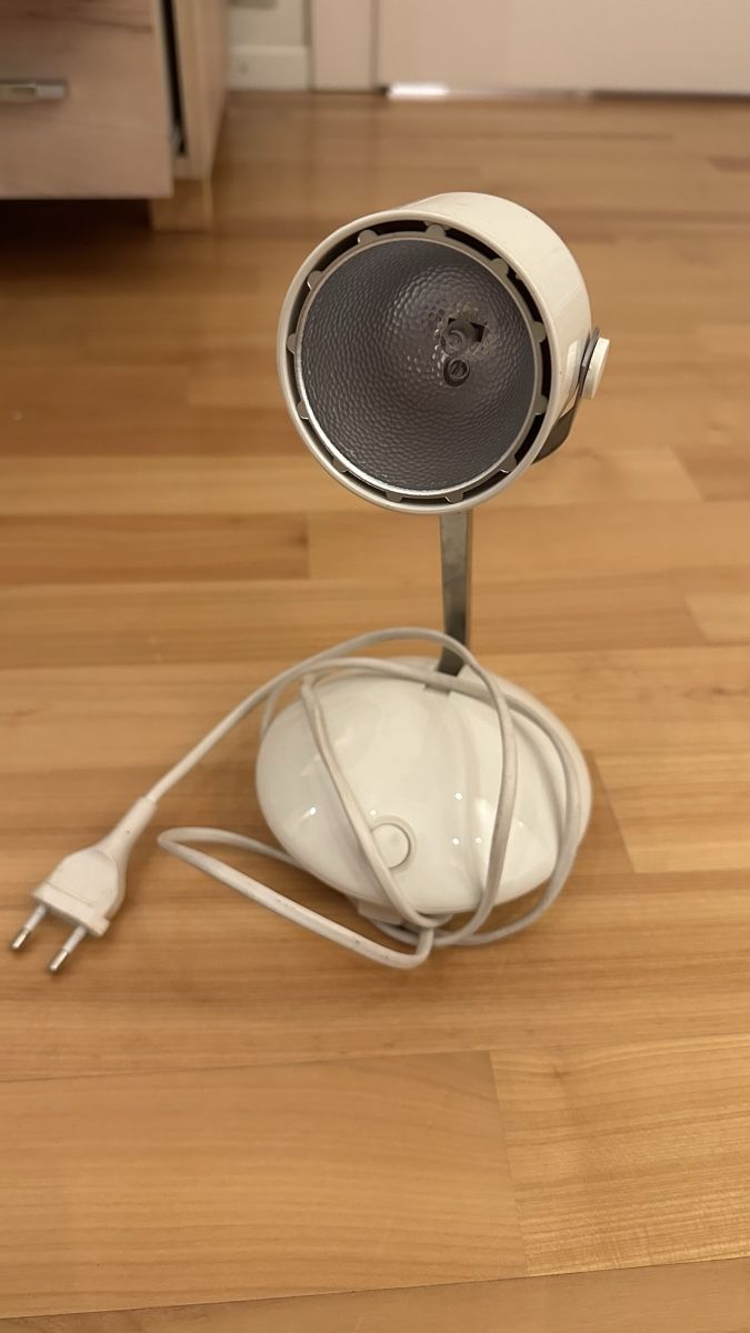 Lampade: Lampe / Tischlampe Eichhoff Werke Weiss – Nuovo (secondo la descrizione) da Ettingen venduto da slg_4107 1