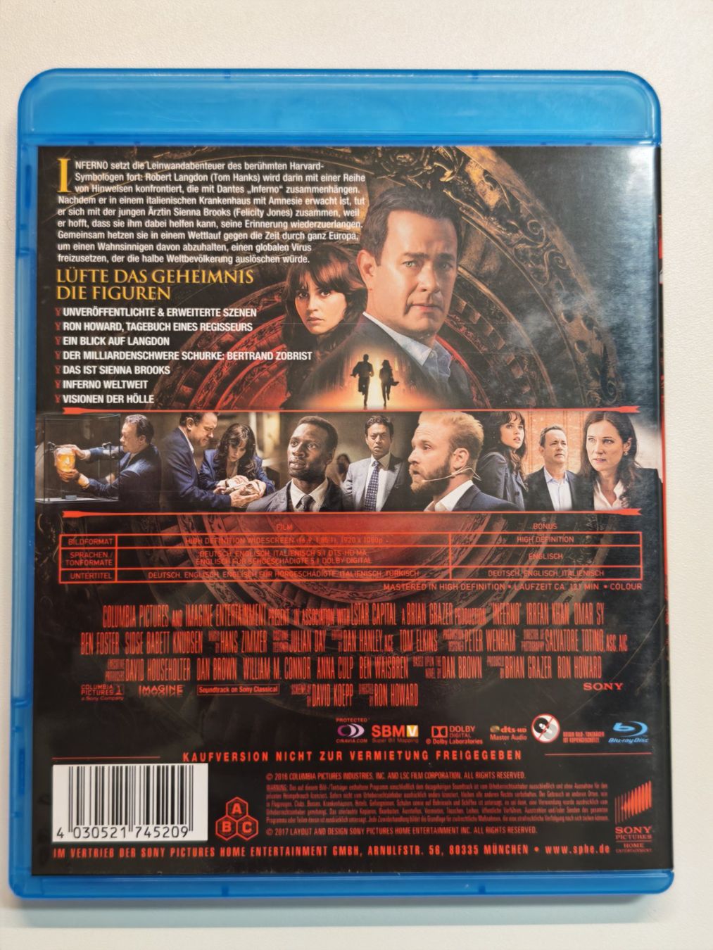 Tous les DVDs: Inferno – D'occasion à Liestal par Kratzilla 2