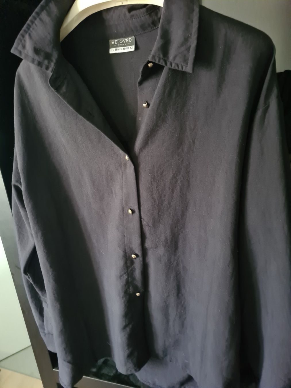 Blusen: Damen  Bluse Gr 38, BELOVED, d'blau – Gebraucht aus Amriswil von used2use 1