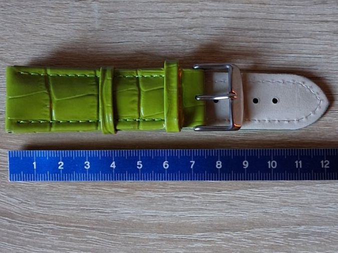 Bracciali & Braccialetti: 24mm Bracelet de montre en cuir – Nuovo (secondo la descrizione) da Biel/Bienne venduto da mod_c76f