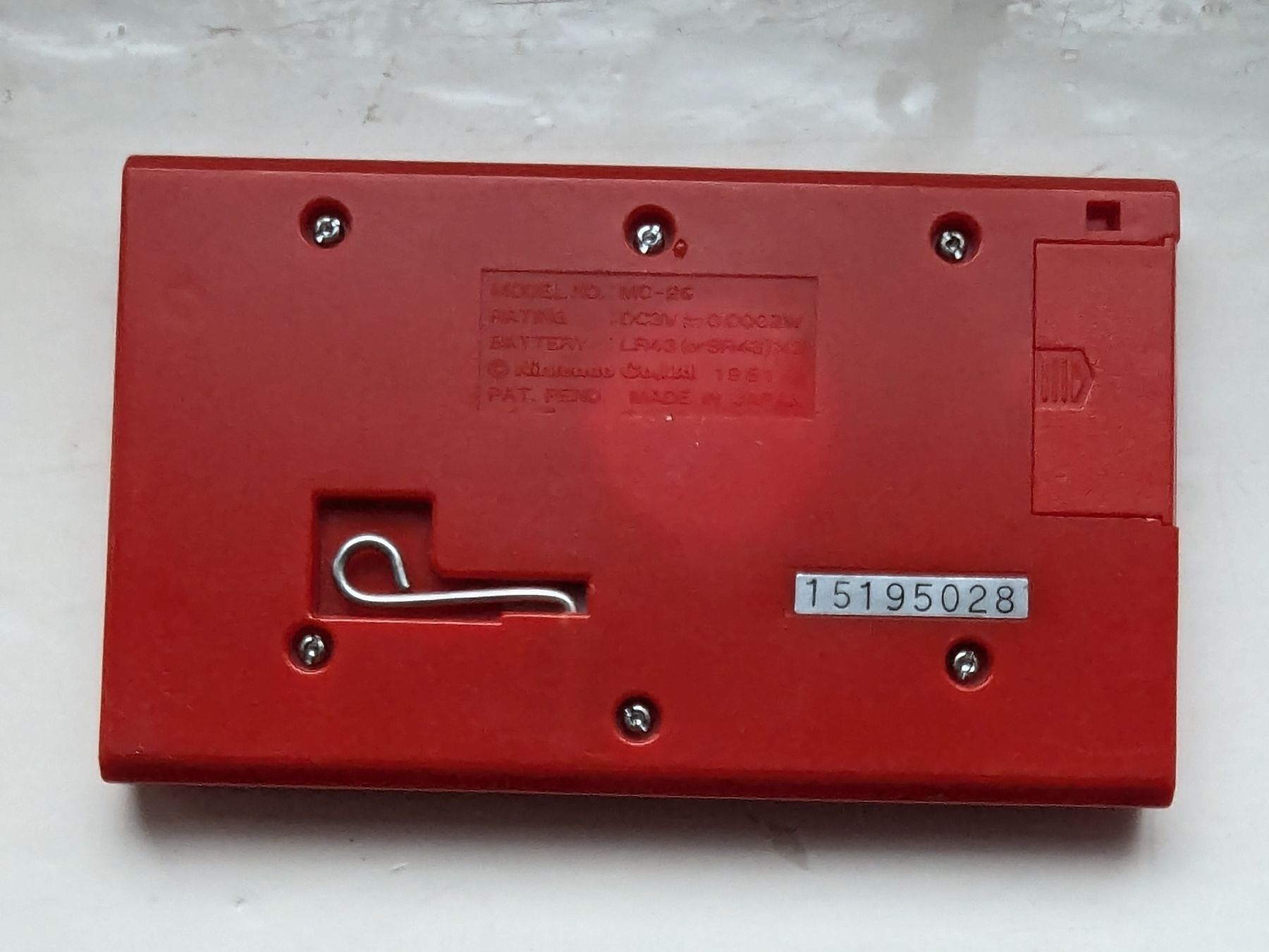 game&watch Console: Nintendo Game & Watch Mickey Mouse MC-25 Wide Screen 1981 – Difettoso da Bischofszell venduto da Blende2 5