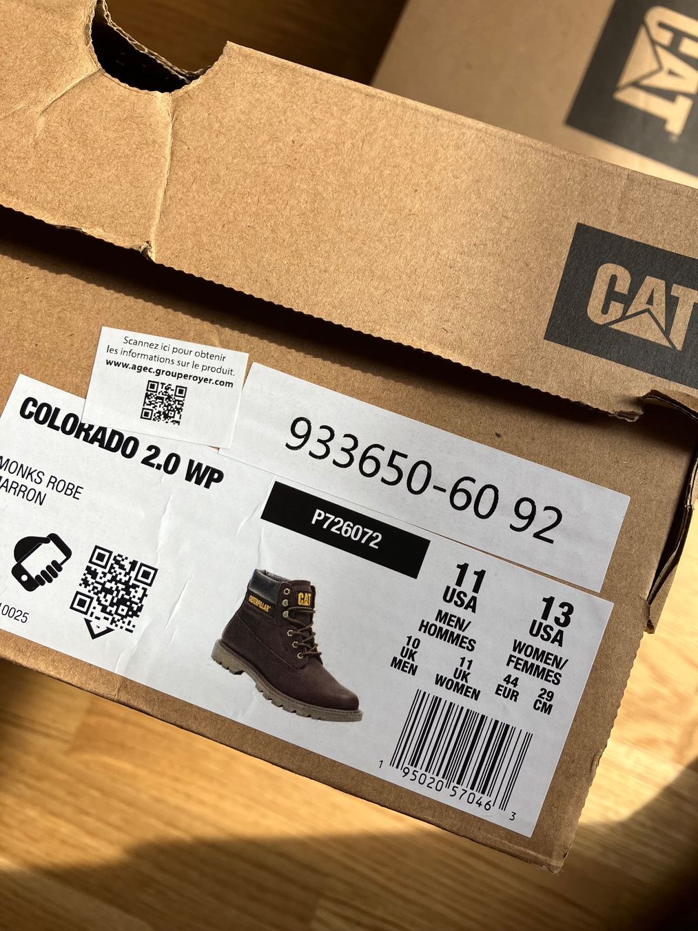 Caterpillar Scarpe da uomo: Caterpillar Boots 11 – Nuovo e nell'imballaggio originale da Dotzigen venduto da BIKES.AND.RECORDS 2