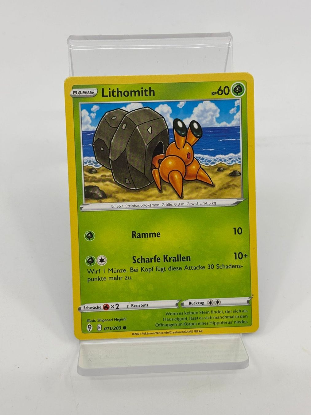Pokémon Carte collezionabili: Pokemon Lithomith 011/203 – Usato da Herisau venduto da Pokemon2026