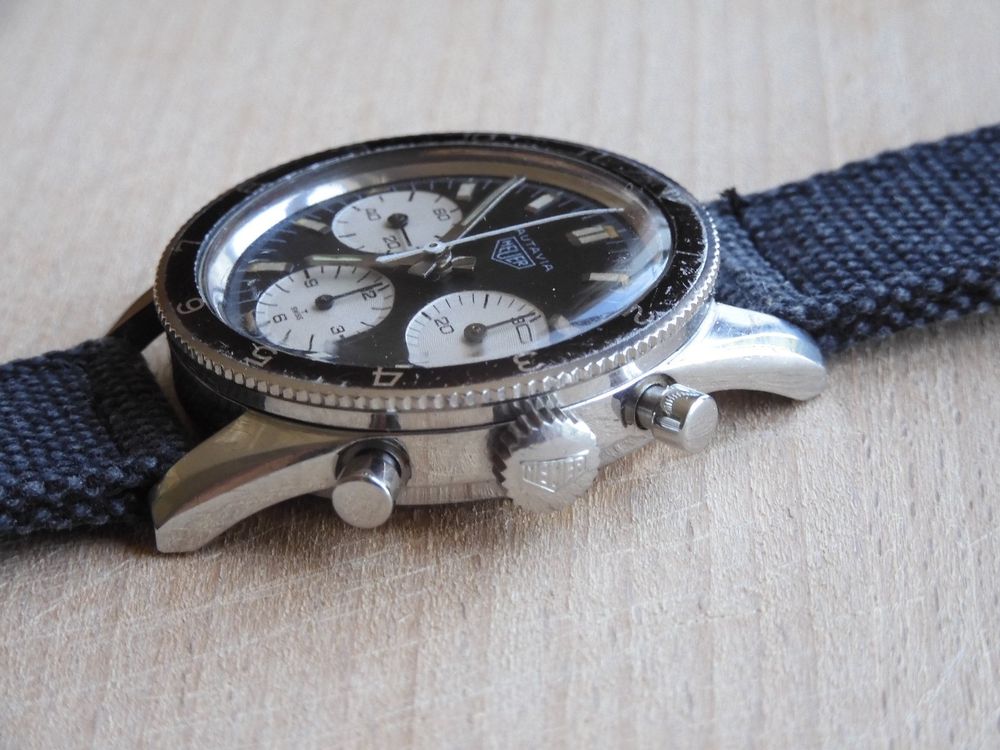 Vintage Heuer Autavia 2446 Jochen Rindt Chronograph 67