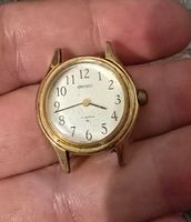 Vintage Seiko 17 Jewels Damenuhr – Goldfarben – Defekt
