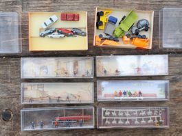 Wiking & Co viele Figuren & Modellauto Set - Spur N