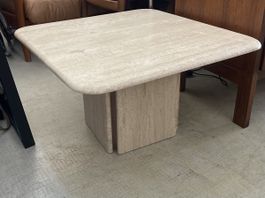 Travertin Couchtisch 70x70 cm