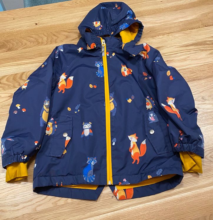 Sterntaler Giacca Impermeabile Unisex Bimbi Con Fodera In Micropile E Dinosauri 3D