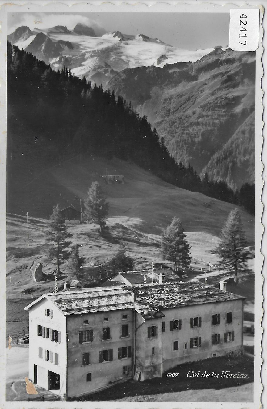Cartoline postali: Col de la Forclaz – Usato da Ettingen venduto da Kartenplanet