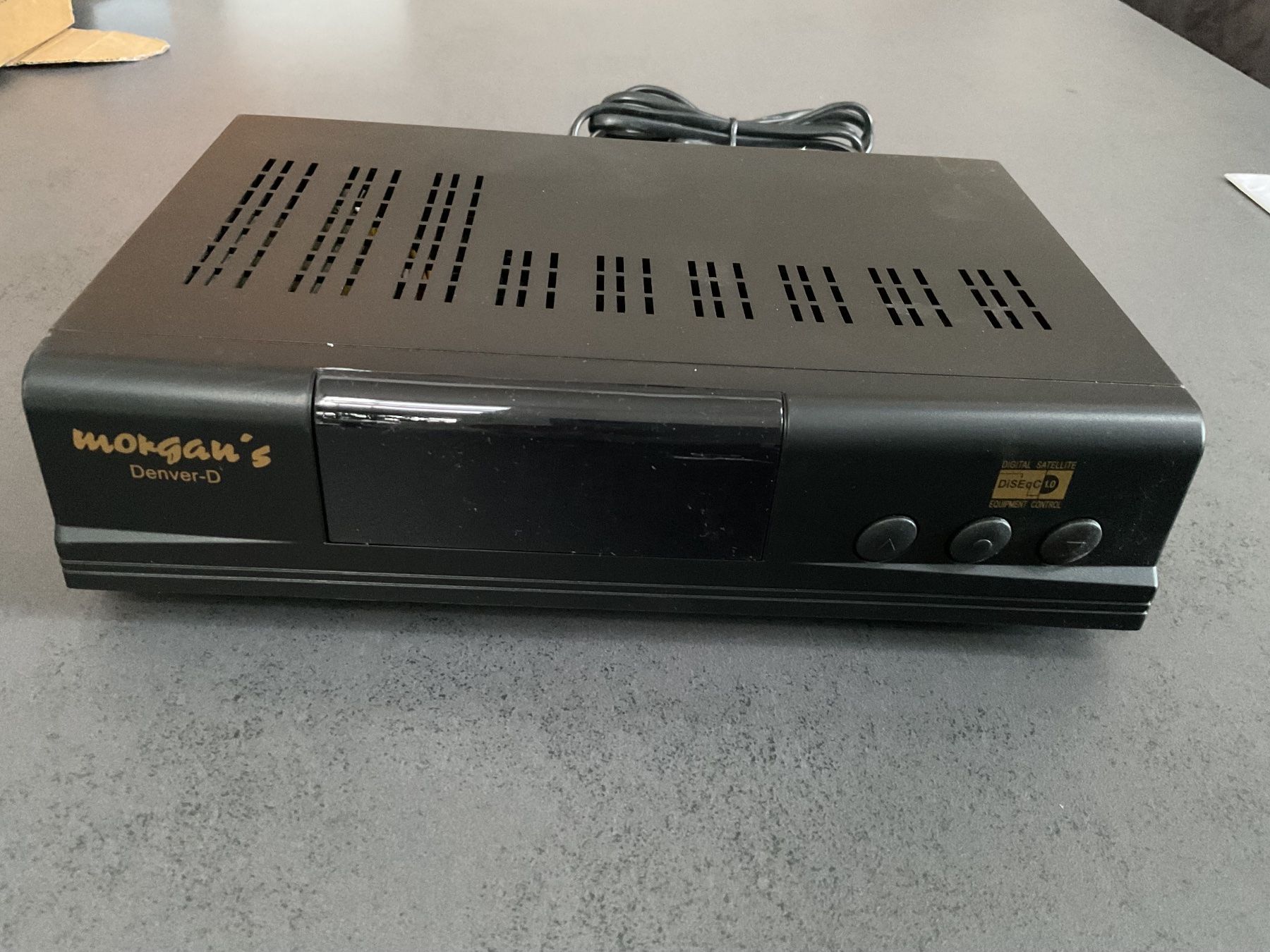 Ricevitori: Morgan's Denver-D Digitaler Satelliten Receiver Stereo – Nuovo (secondo la descrizione) da Adliswil venduto da bei_2b57 1