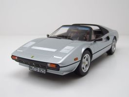 Ferrari 308 GTS QV 1982-1985 silber met. / schwarz      1:18
