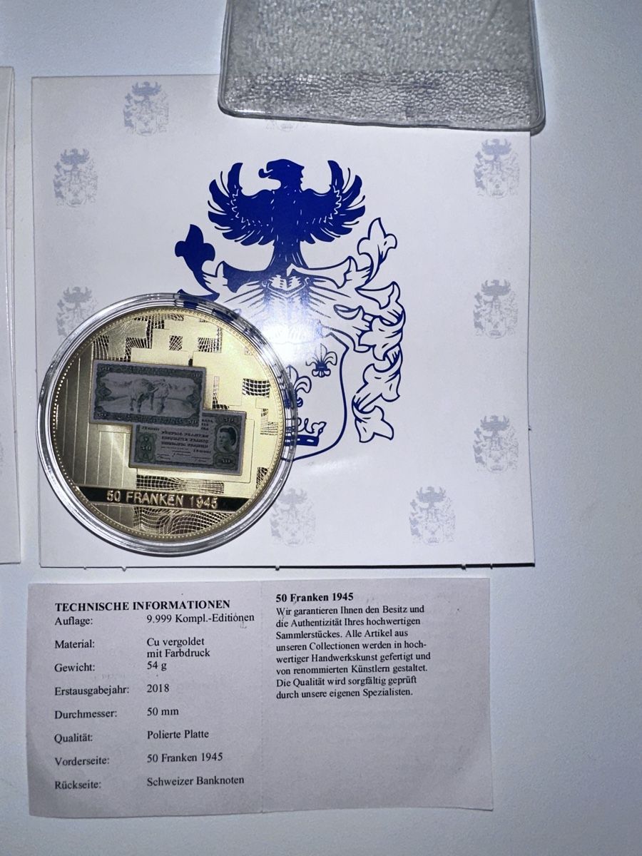 Tutti le monete: Gedenkmünzen – Nuovo e nell'imballaggio originale da Zug venduto da Ale_97 3