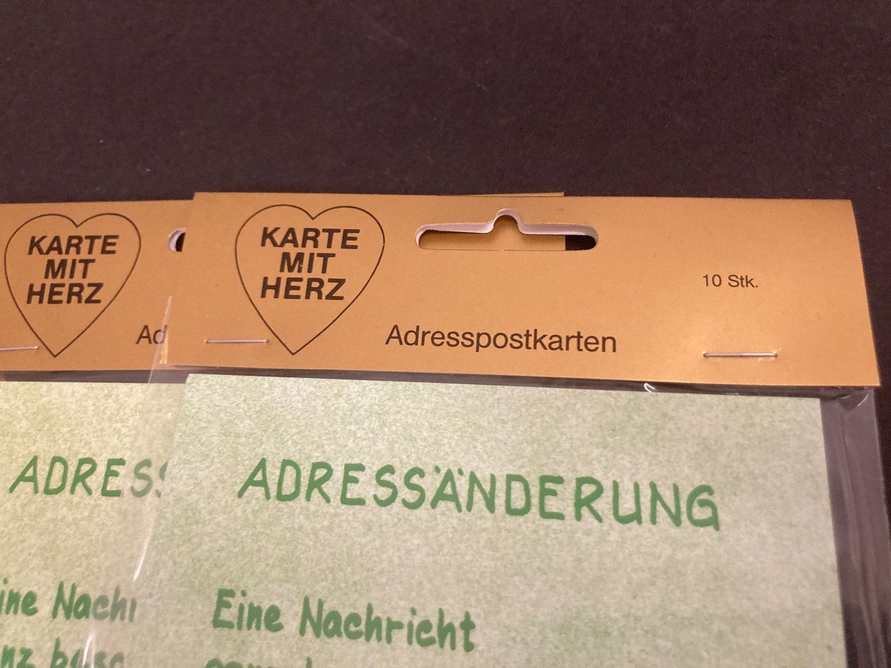 Cartoline: Adressänderungs - Postkarten, 100 Stück – Nuovo e nell'imballaggio originale da Neuenhof venduto da jorogo 1