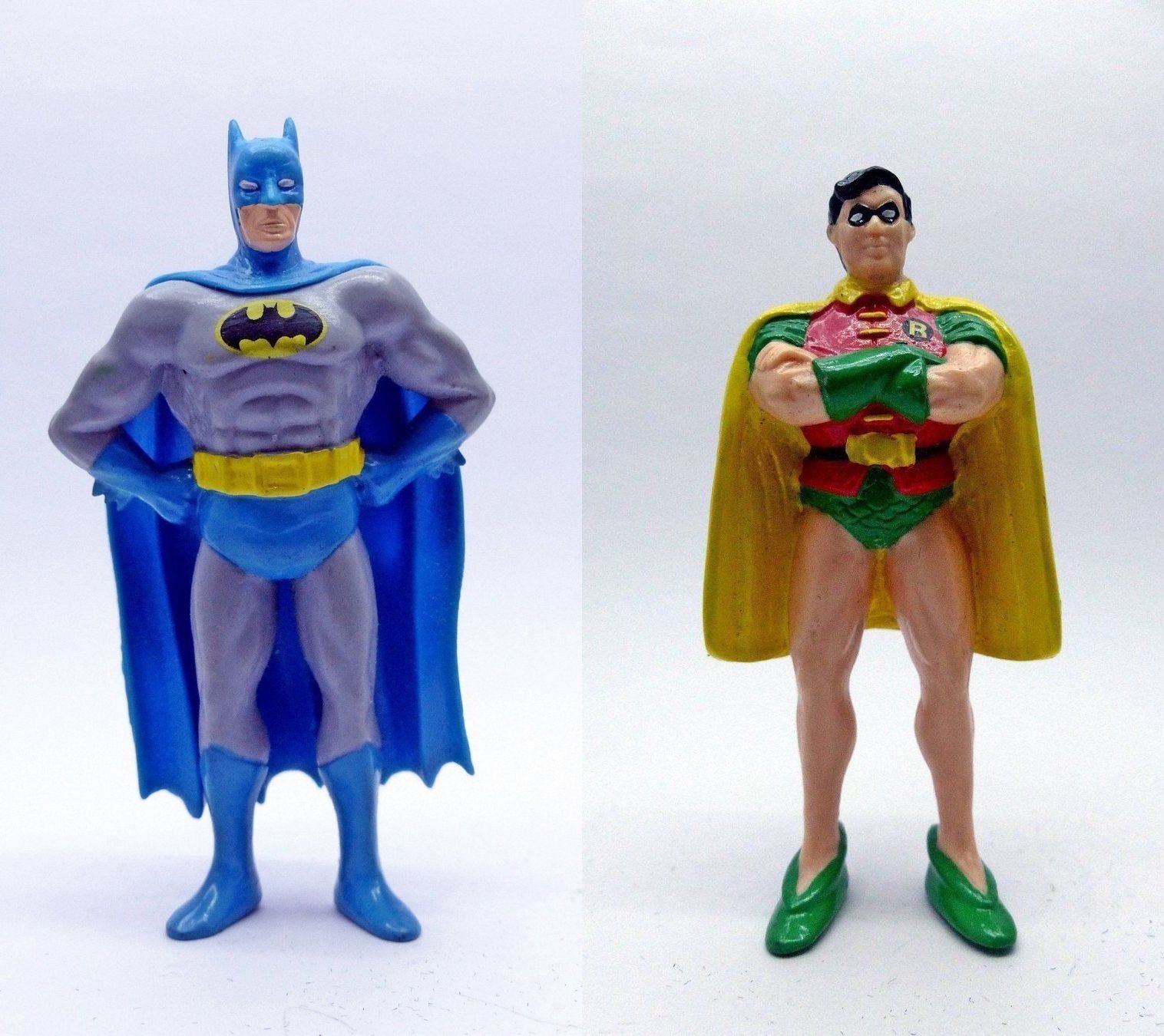 Figuren: BATMAN & ROBIN VINTAGE ACTION FIGURE APPLAUSE DC COMICS 1989 – Gebraucht aus Lugano von YouWantUS