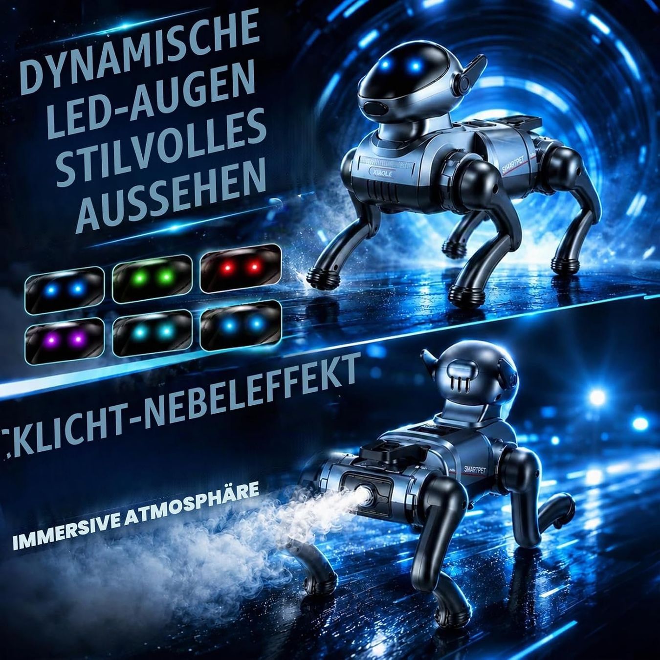 Spielzeuge: Roboterhund programmierbar Roboter Hund Spielzeug Kind – Neu und originalverpackt aus Wittenbach von VELARO 6