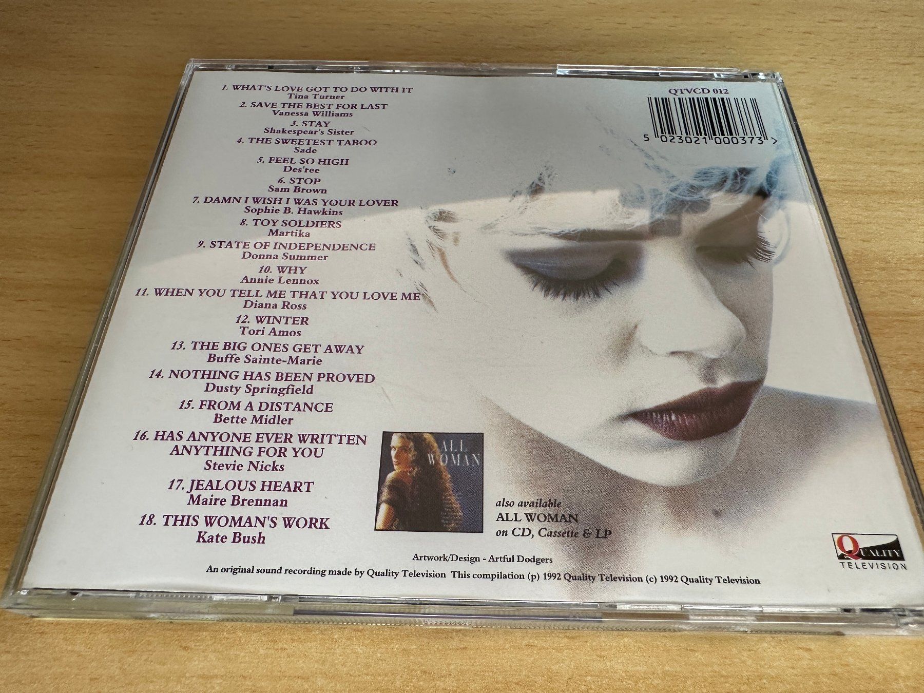 CD: Various – All Woman 2 – Usato da Rikon im Tösstal venduto da Alpenmutz 1