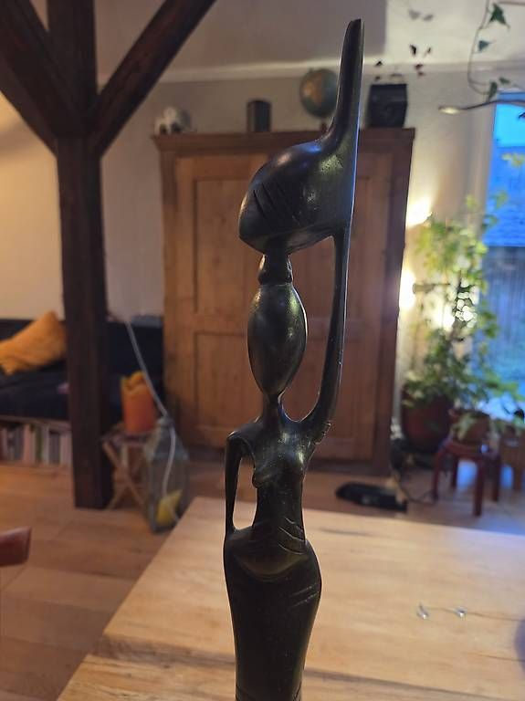 Statuette: Holzfigur aus Ghana – Usato da Basel venduto da yae_7ktl