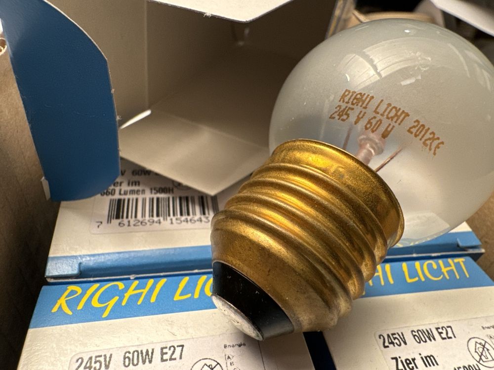 20x Glühbirne Glühlampe B22 60W Bajonett Klar B22d Birne Steckbirne