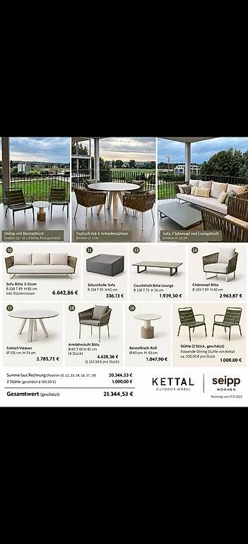 Poltrone: Exklusive Kettal Outdoor-Möbel – Usato da Reinach BL venduto da sas_ygr8