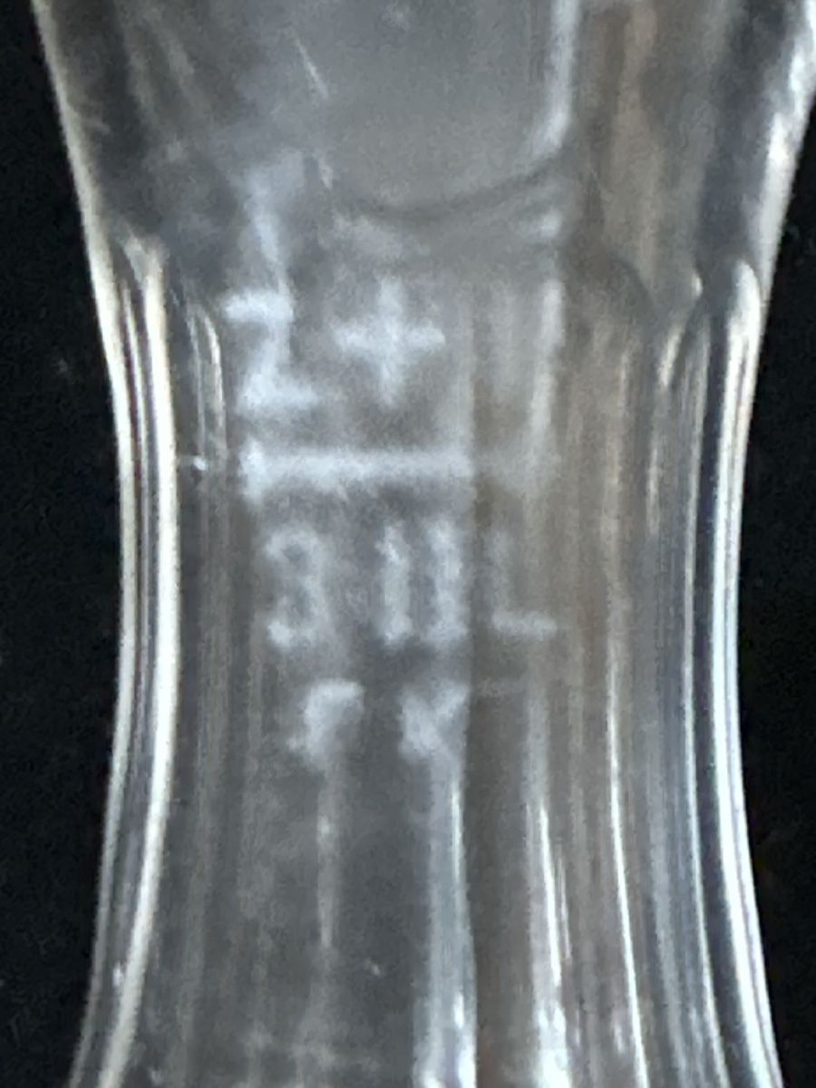 Caraffe: Alte Glas Karaffe Z + I. 3 DL.  rk – Usato da Zürich venduto da Chaeffeler 2