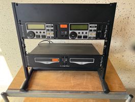 StageLine CD-Player und Doppel CD-Player mit Rack